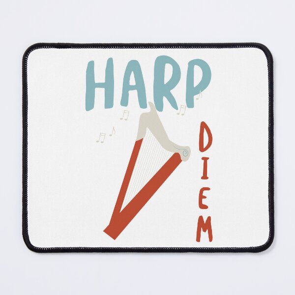 Item preview, Harp Pun Harp Diem designed and sold by whyitsme.