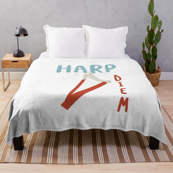 Item preview, Harp Pun Harp Diem designed and sold by whyitsme.