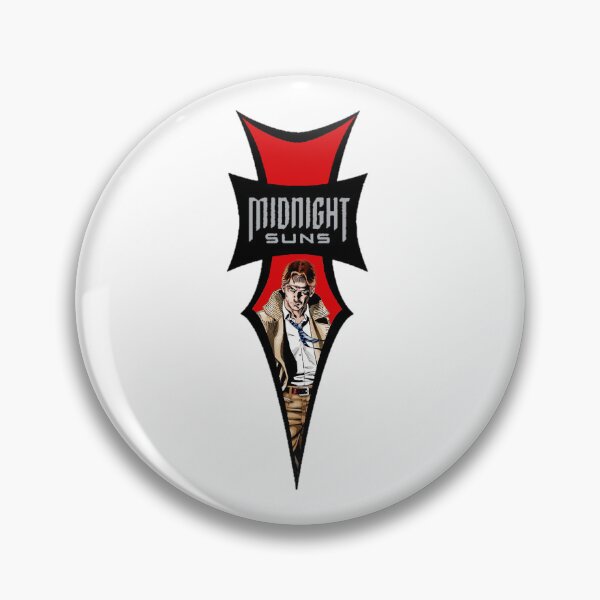 Item preview, Hannibal King Midnight Suns logo designed and sold by Midnightbloodstone.