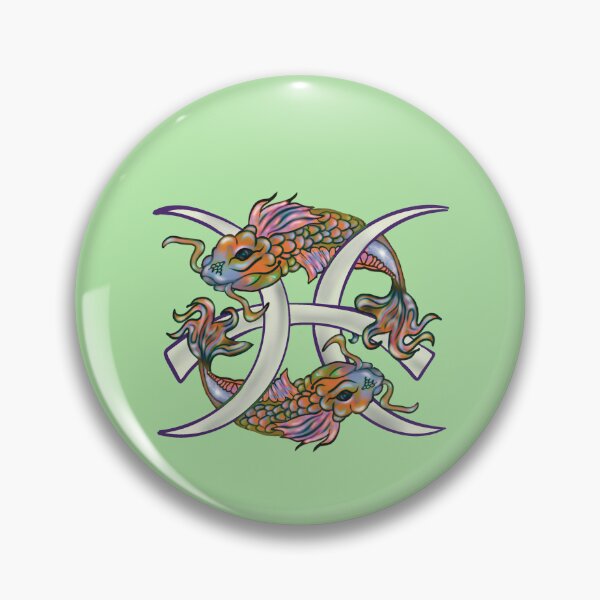 Item preview, Pisces, BIrthday February 19 - March 20, zodiac, two fish, zodiac symbol, birthday gift designed and sold by Whateverboss.