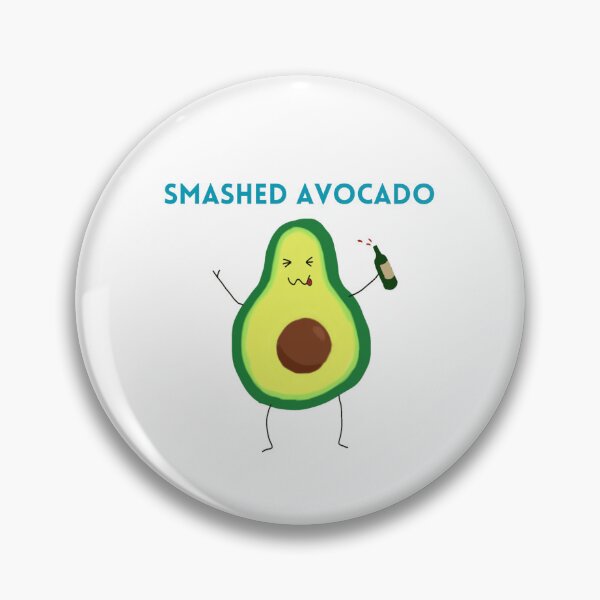 Item preview, Smashed avocado- funny avocado designed and sold by YMarshallArts.