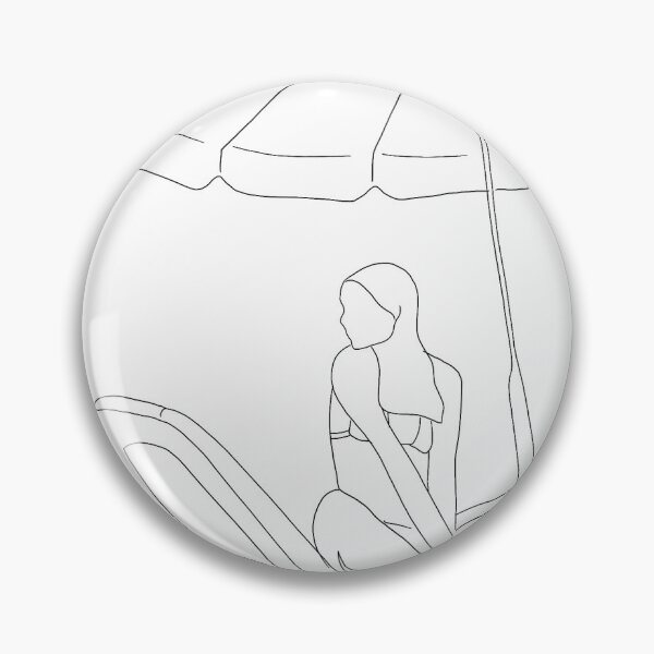 Item preview, Summer line art designed and sold by phoebenic.