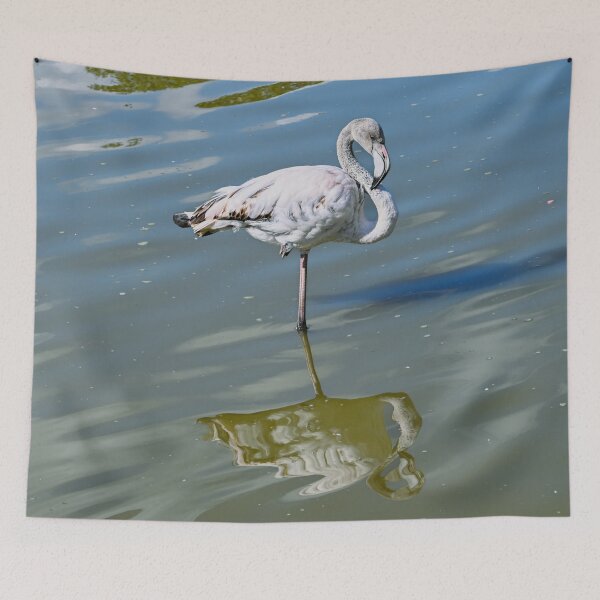 Item preview, Grey Flamingo designed and sold by Kate-P-.