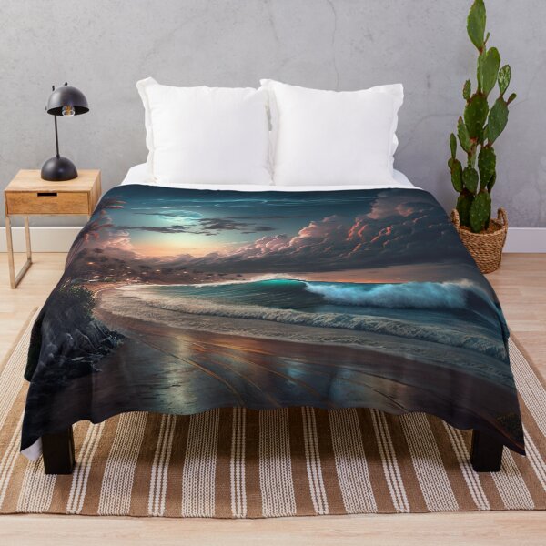 Item preview, Wave in the moonlight designed and sold by KrisG-Art.