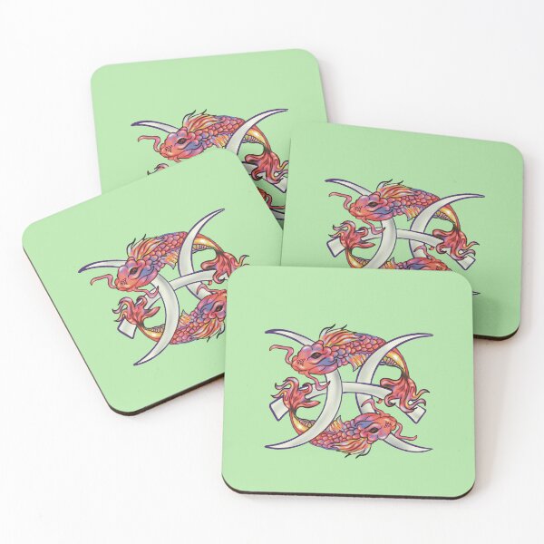 Item preview, Pisces, BIrthday February 19 - March 20, zodiac, two fish, zodiac symbol, birthday gift designed and sold by Whateverboss.