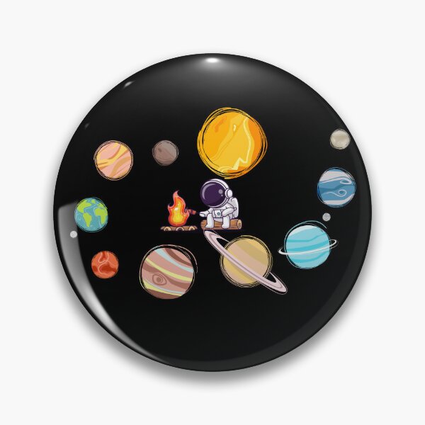 Artikelvorschau, Astronaut und Planeten entworfen und verkauft von BloomingByL.
