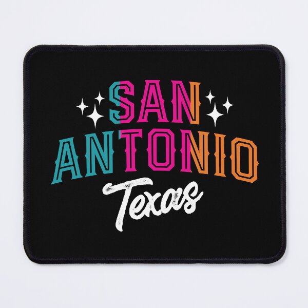Item preview, San Antonio Texas Fiesta Colors Retro designed and sold by TheCraftyDrunkCo.