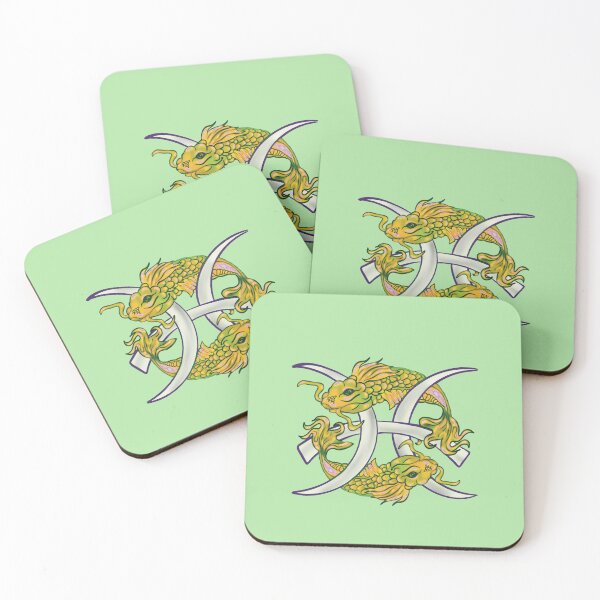 Item preview, Pisces, BIrthday February 19 - March 20, zodiac, two fish, zodiac symbol, birthday gift designed and sold by Whateverboss.
