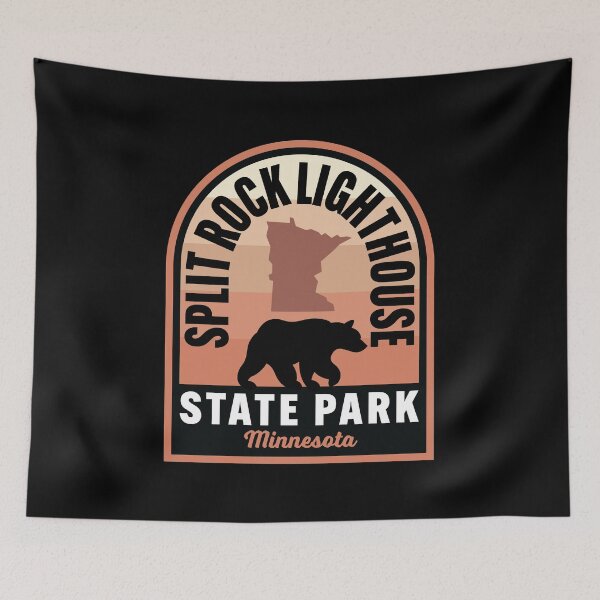 Item preview, Split Rock Lighthouse State Park MN Bear designed and sold by HalpinDesign.