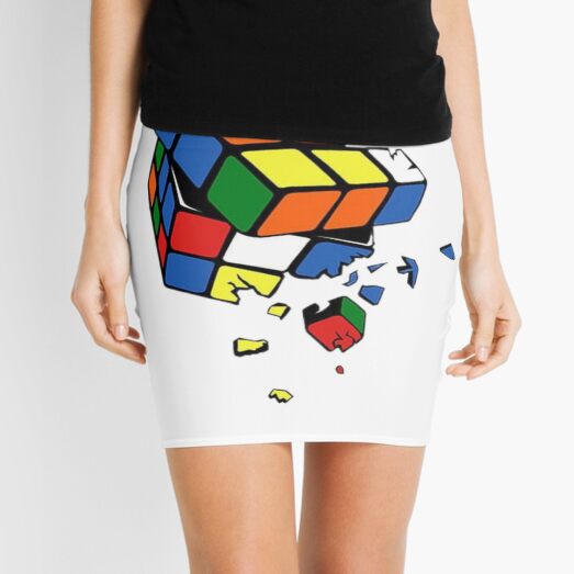 Number Alphabet Lore  Mini Skirt for Sale by TheBullishRhino