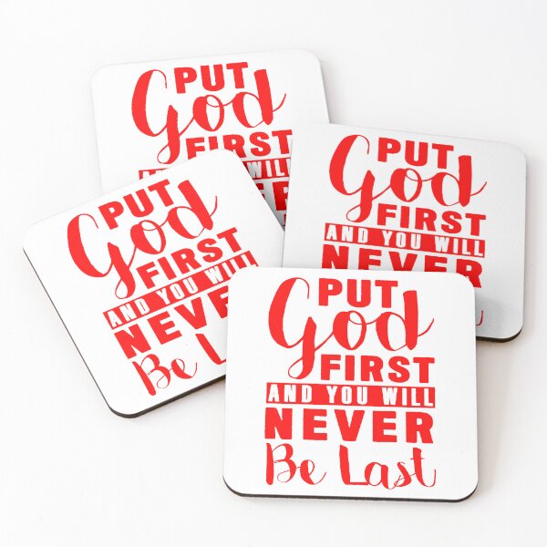 Item preview, Put God First And You Will Never Be Last designed and sold by plushism.