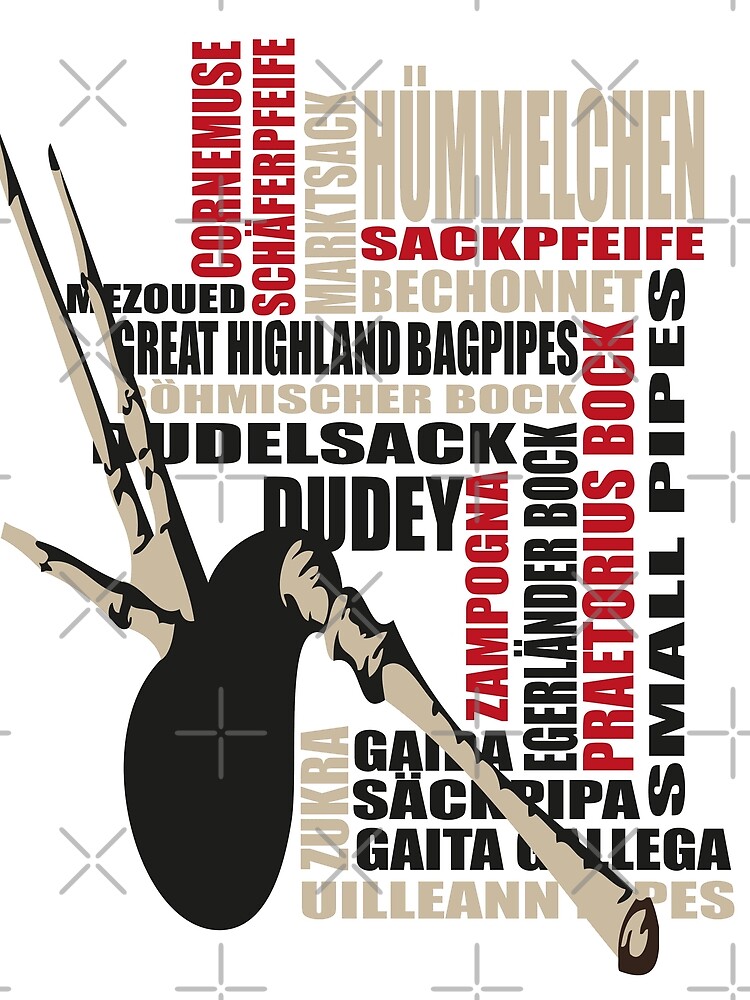 Sackpfeifen Textwolke by cglightNing