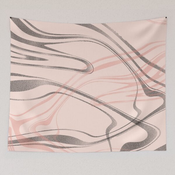 Item preview, Two-Toned Marble - Blush & Black designed and sold by SilverPegasus.