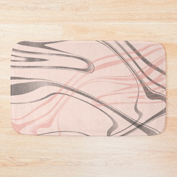 Item preview, Two-Toned Marble - Blush & Black designed and sold by SilverPegasus.