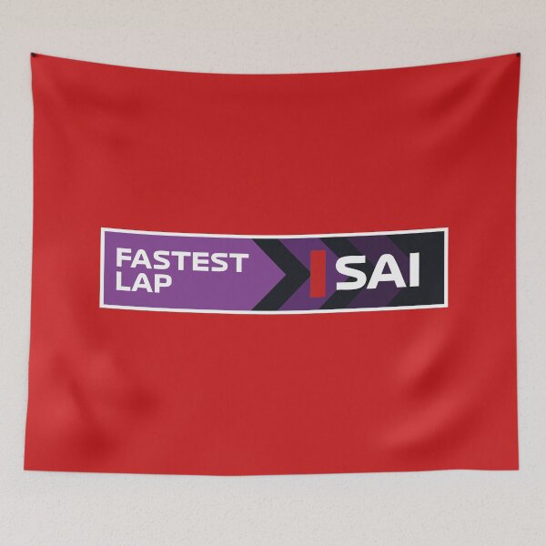 Item preview, Fastest Lap 2023 | Driver #55 (Red BG) designed and sold by FilipeFerreira.