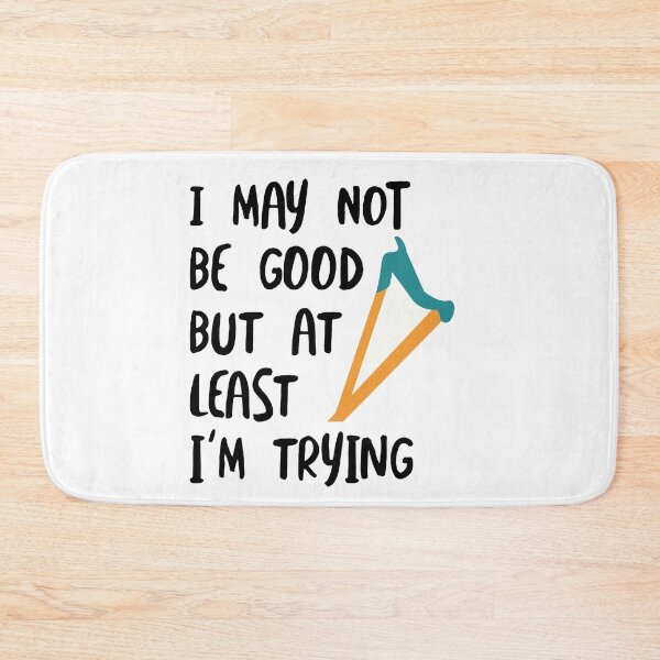 Item preview, Funny Beginner Harp Saying designed and sold by whyitsme.