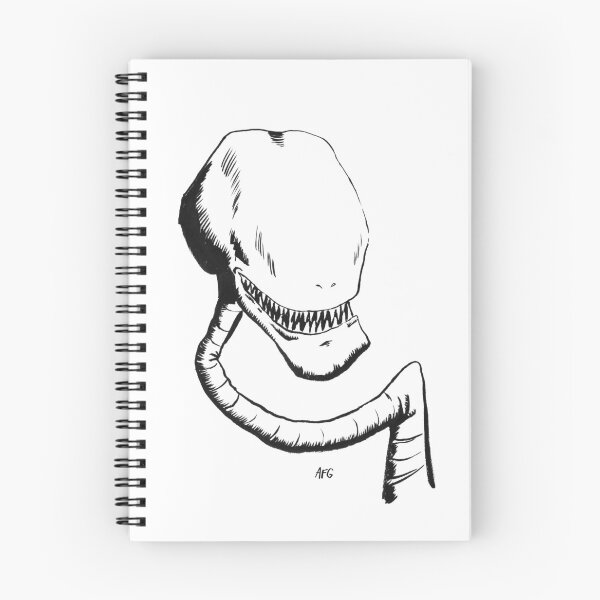 Item preview, Inktober 2016 Day 12 - Sharp toothed Alien Head designed and sold by aaronfg.