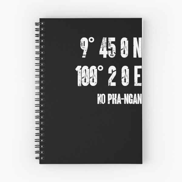 Item preview, Island Coordinates Ko Pha-ngan designed and sold by sbachstroem.