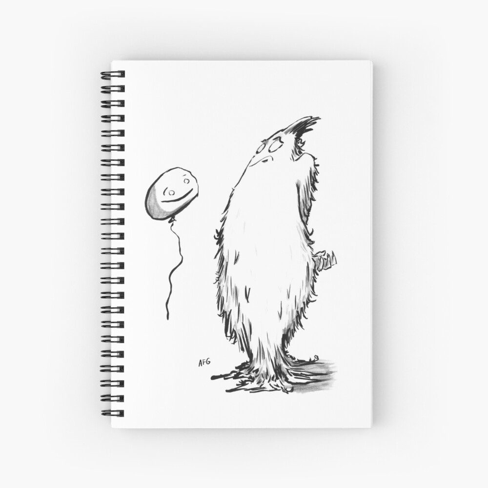 Item preview, Spiral Notebook designed and sold by aaronfg.