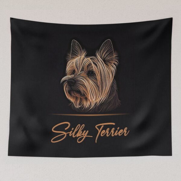 Item preview, Silky Terrier Portrait designed and sold by Best-Breeds.