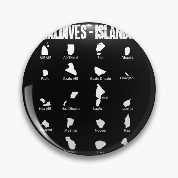 Item preview, Maldives Island Map designed and sold by sbachstroem.