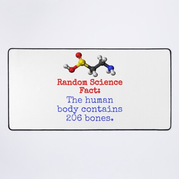 Item preview, The Human Body Contains 206 Bones - Science Fact designed and sold by CrankyOldDude.