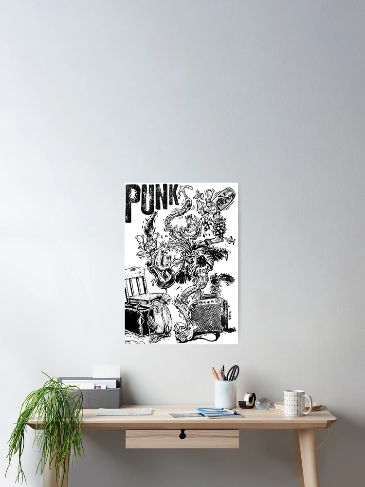 Thumbnail 2 of 3, Poster, Punk Rocker designed and sold by dpachers.