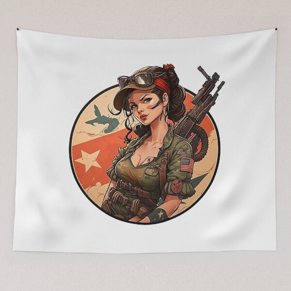 Item preview, War Girl designed and sold by ViniciusPimenta.