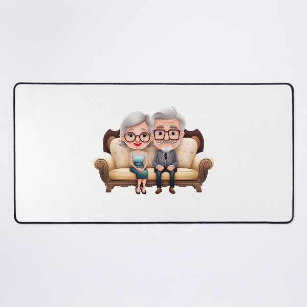 Item preview,  Old Cute Happy couple designed and sold by addthana.