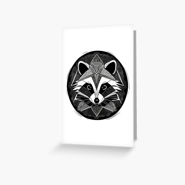 170 Raccoon Tattoo Drawing Illustrations RoyaltyFree Vector Graphics   Clip Art  iStock