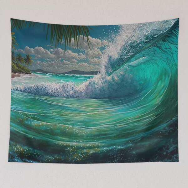 Item preview, Emerald Wave designed and sold by KrisG-Art.