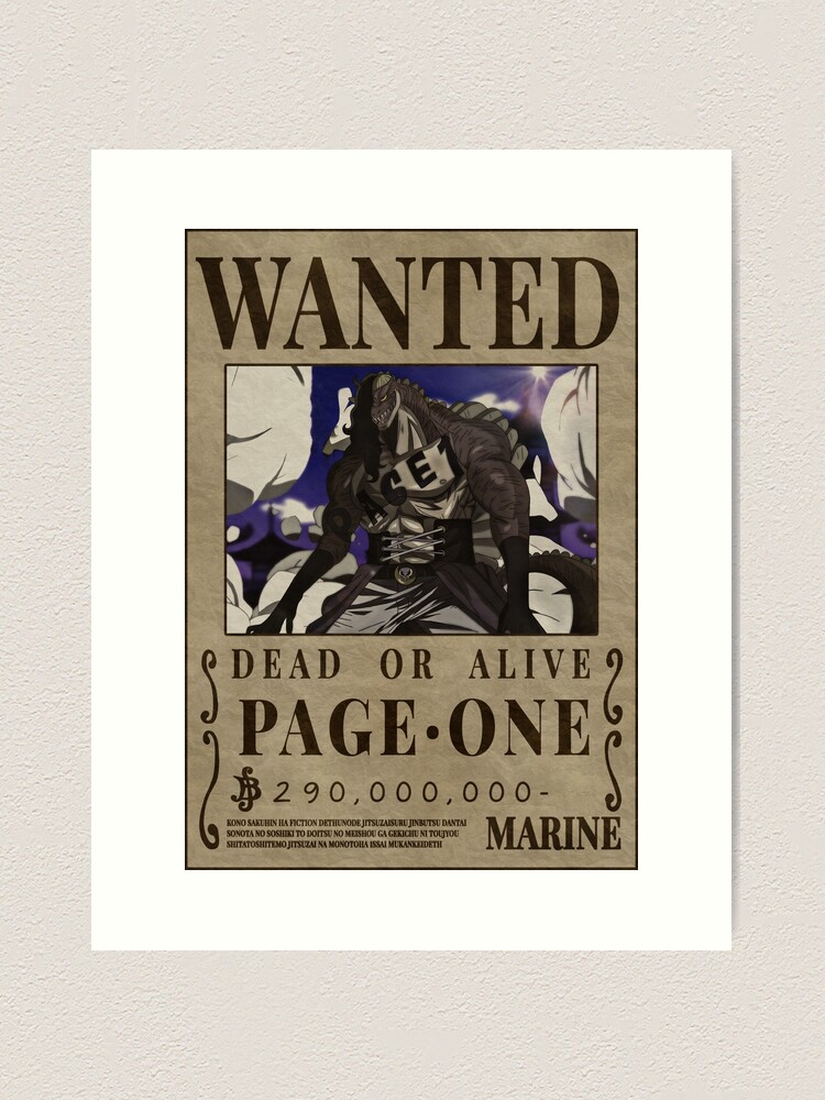 One Piece Page One Bounty Tobiroppo Wanted