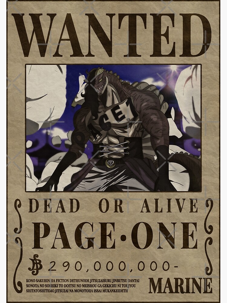 One Piece Bounty Posters Series 1