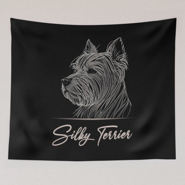 Item preview, Adorable Silky Terrier designed and sold by Best-Breeds.