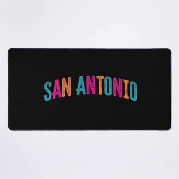 Item preview, San Antonio Distressed Puro SA Letters designed and sold by TheCraftyDrunkCo.