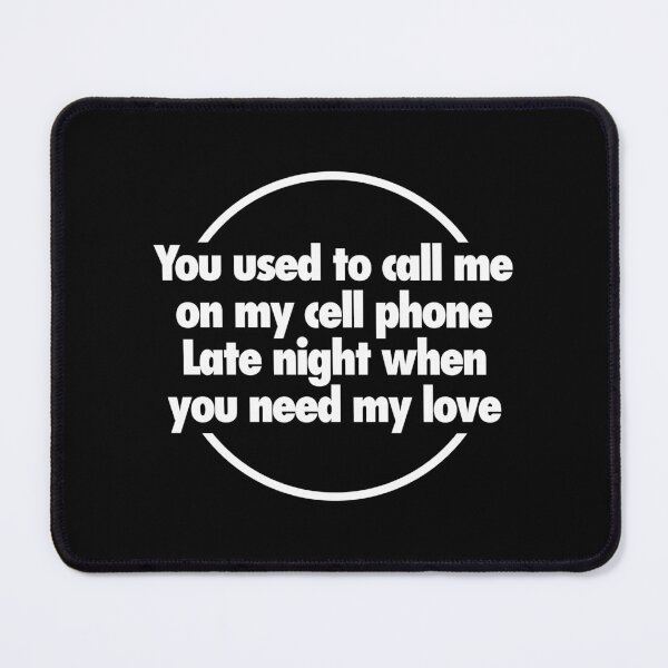 Item preview, Call me on my cell phone (white) designed and sold by didijuca.