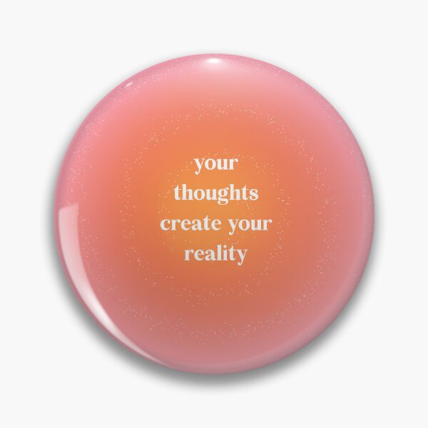 Item preview, “Your thoughts create your reality” Aura Art designed and sold by Lauren Fogle.