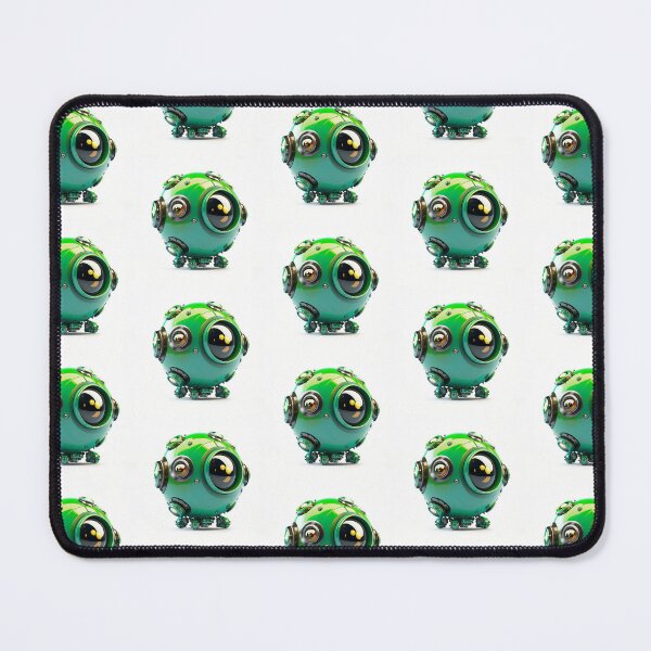 Item preview, Cute Green Eye Robot designed and sold by elnixart.