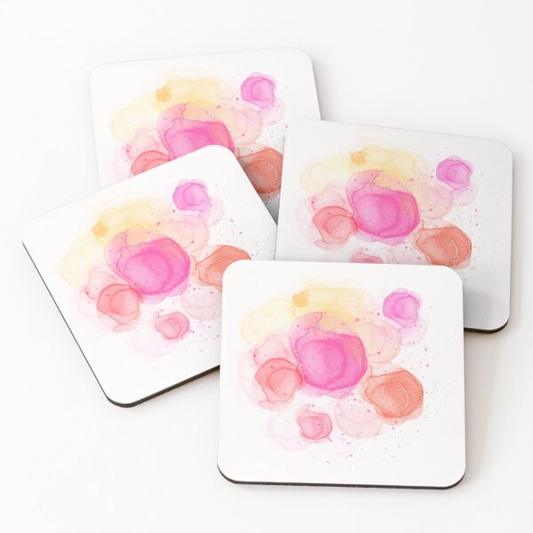 Item preview, Bubbles, Pink, orange and yellow bubbles  designed and sold by PicsByMi.