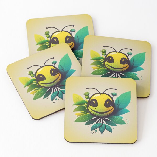 Item preview, smiley face painter flower designed and sold by HANGERS-ON.