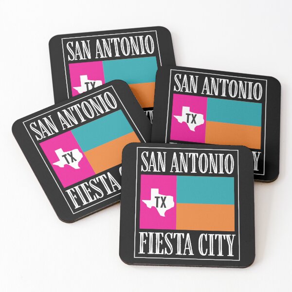 Item preview, San Antonio TX Flag Fiesta City designed and sold by TheCraftyDrunkCo.
