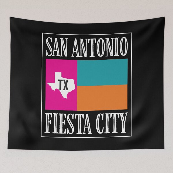 Item preview, San Antonio TX Flag Fiesta City designed and sold by TheCraftyDrunkCo.