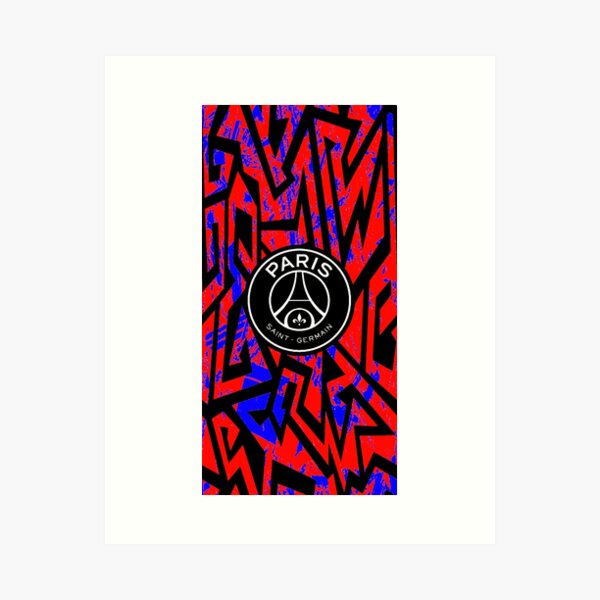 Paris Saint-germain Print Messi 22-23 Player PSG Poster Art 