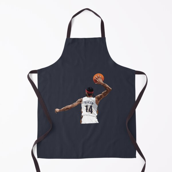 Item preview, Brandon Ingram New Orleans Vector Back white medium print Qiangy designed and sold by EerieHarakiri.