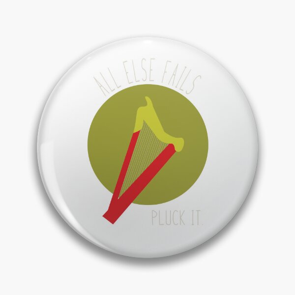 Item preview, Harp All Else Fails Pluck It designed and sold by whyitsme.