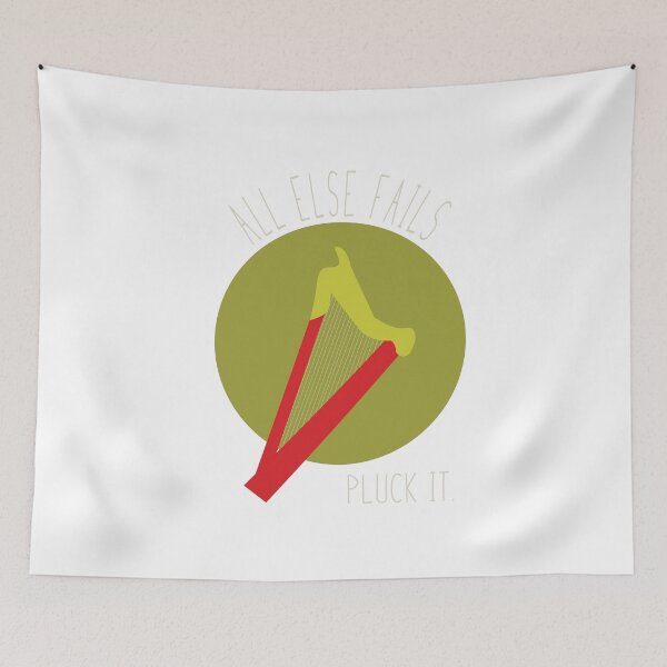 Item preview, Harp All Else Fails Pluck It designed and sold by whyitsme.