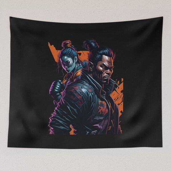Item preview, "Enter the Virtual World with Our Dynamic Male and Female Gaming Characters on Clothing and Art Prints" designed and sold by Chromatic-Art.