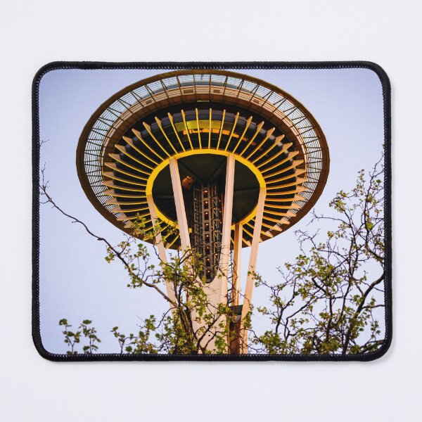 Item preview, Space Needle in the Spring Morning designed and sold by RRMStudios.