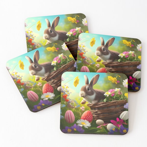 Item preview, easter bunnies - sticer designed and sold by DEMONIZATOR.