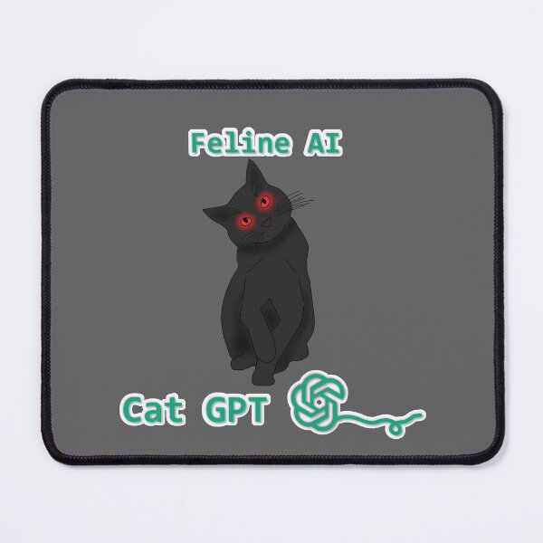 Item preview, Cat GPT designed and sold by LoneWolfDI.